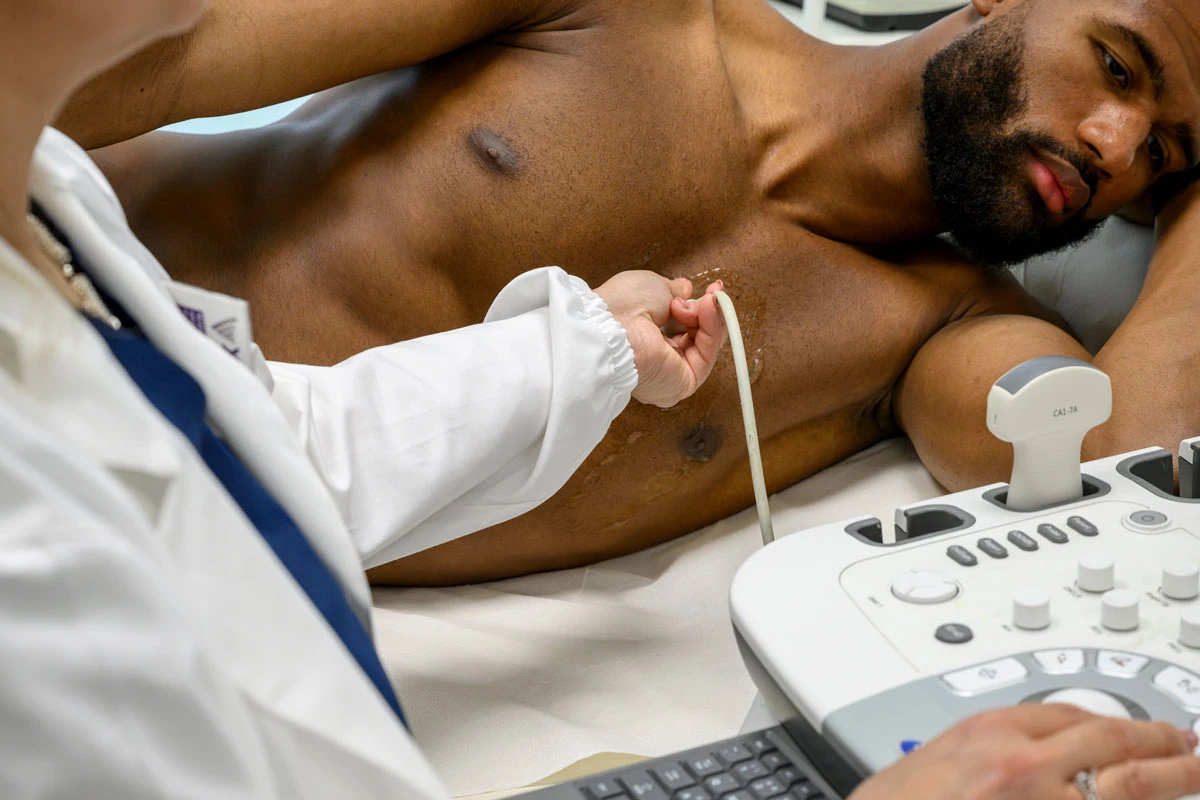 Cardiac rehabilitation with supervised exercise
