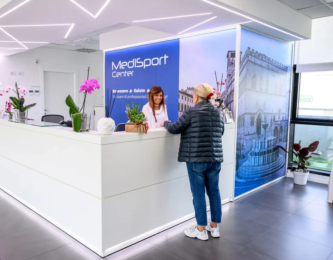 MediSport Center reception, Perugia