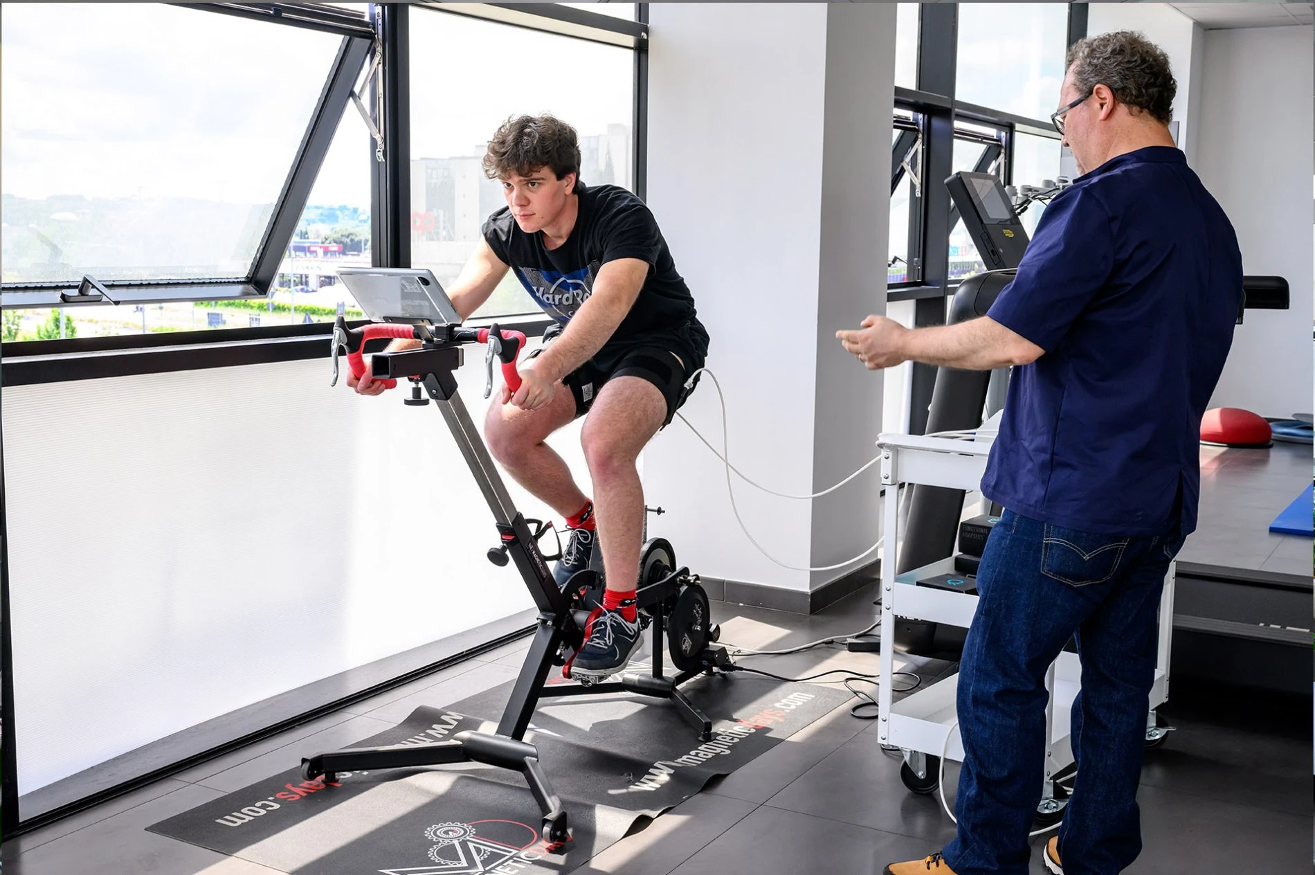 Competitive sports medical examination at MediSport Center in Perugia