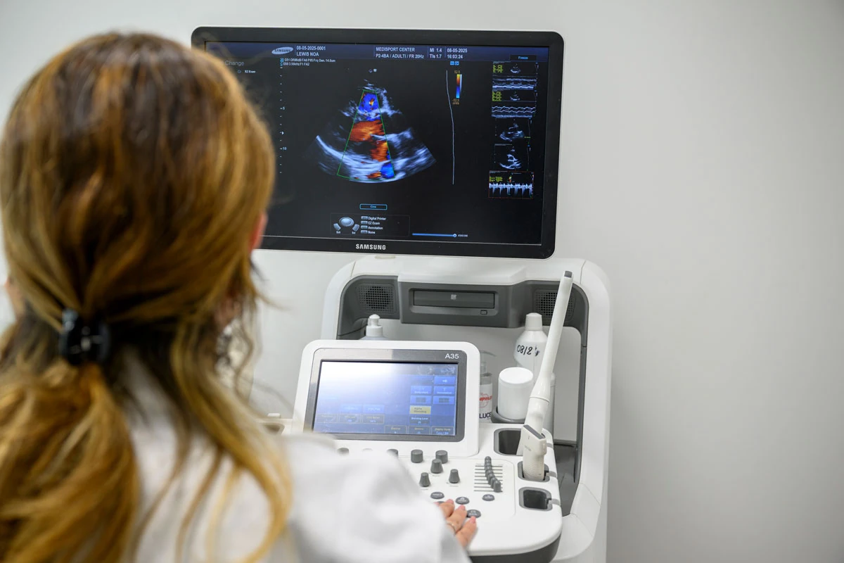 Cardiology consultation at MediSport Center